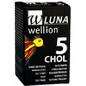 Wellion Luna CHOL για μέτρηση χοληστερίνης 5 ταινίες