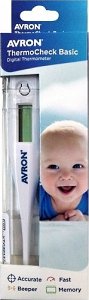 Avron ThermoCheck Basic Ψηφιακό Θερμόμετρο Μασχάλης Κατάλληλο για Μωρά