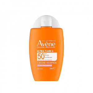 Eau Thermale Avene Eau Thermale Ultra Fluid Radiance Αντηλιακή Λοσιόν Προσώπου SPF50+ 50ml