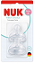 Nuk First Choice+ Θηλή Σιλικόνης Μέγεθος 2 (6 μηνών και άνω) 2τμχ