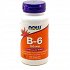 Now Vitamin B-6 100mg 100Caps