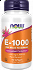 Now Foods Natural E-1000 with Mixed Tocopherols 1000iu 50 μαλακές κάψουλες