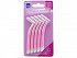 Intermed Ergonomic InterBrush Μεσοδόντια Βουρτσάκια με Λαβή 0.4mm Ροζ 5τμχ
