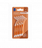 Intermed Ergonomic InterBrush Μεσοδόντια Βουρτσάκια με Λαβή 0.45mm Πορτοκαλί 5τμχ