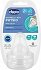 Chicco Physio Θηλές από Σιλικόνη Μέτριας Ροής για 2+ μηνών 2τμχ