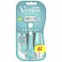 Venus Sensitive Ξυραφάκια Σώματος μιας Χρήσης με 3 Λεπίδες & Λιπαντική Ταινία για Ευαίσθητες Επιδερμίδες 3τμχ