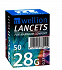 Wellion Lancets 28G 50τμχ