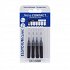 Elgydium Clinic Mono Compact Μεσοδόντια Βουρτσάκια 0.35mm Μαύρα 4τμχ