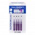 Elgydium Clinic Mono Compact Μεσοδόντια Βουρτσάκια 0.8mm Μωβ 4τμχ