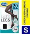 Scholl Light Legs Καλσόν Διαβαθμισμένης Συμπίεσης 20Den Black S 1ζευγάρι