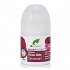 Dr.Organic Rose Otto Φυσικό Αποσμητικό σε Roll-On Χωρίς Αλουμίνιο 50ml
