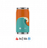 Les Artistes Pull Can’it Ποτήρι Θερμός με Καλαμάκι Wave 280ml