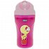 Chicco (6825-12-1) Μονωμένο Κύπελλο με Καλαμάκι Ροζ 18m+, 1Τμχ