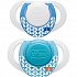 Chicco Πιπίλα Physio σιλικόνη Με Κρίκο, Σιέλ (72930-21), 0m+, 1τμχ