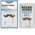 Vican Wise Men Beard Wipes Fresh 12Τμχ