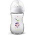 Avent Natural SCF070/22 Μπιμπερό Πολυπροπυλένιου με Θηλή Σιλικόνης Ιπποπόταμος 1m+, 260ml