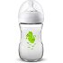 Avent Natural SCF070/24 Μπιμπερό Πολυπροπυλένιου με Θηλή Σιλικόνης Δράκος 1m+, 260ml
