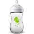Avent Natural SCF070/24 Μπιμπερό Πολυπροπυλένιου με Θηλή Σιλικόνης Δράκος 1m+, 260ml