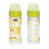 Chicco Μπιμπερόν Well Being 0 BPA 250ml "Romantic", Θηλή Σιλικόνης