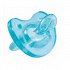 Chicco πιπίλες όλο σιλικόνη physio soft 6-16m,  σιέλ