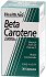 Health Aid Beta Carotene - Βήτα Καροτίνη 23000 iu, 30Caps