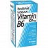 Health Aid Vitamin B6 100mg - Πυριδοξίνη Υδροχλωρική 100mg, 90Tabs